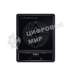 Плита настольная электрическая Blackton Bt IC132C Black, индукционная, 2000 Вт, тип управления: электронное, количество автоматических программ: 5, размер варочной поверхности: 190 мм, материал корпуса: пластик, керамика, автоотключение при снятии посуды, максимальный вес: 15 кг, нескользящие ножки, длина шнура: 1.2 м
