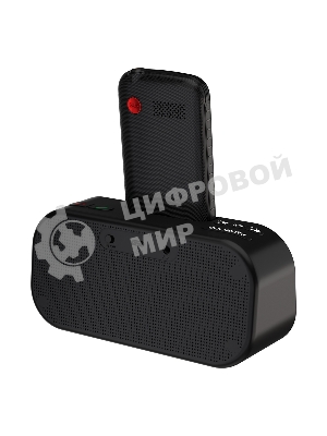 Мобильный телефон Maxvi RT-04 + док-станция, черный