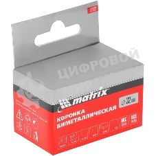 Коронка Matrix BIMETAL, 32 мм