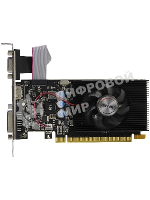 Видеокарта AFOX GT730 2Gb DDR3 PCI-E2.0 2ГБ DDR3, 128 бит, DVI-I, HDMI, VGA (D-Sub), GPU 700 МГц