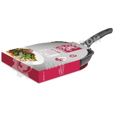 Сковорода-гриль Rondell Escurion RDA-869, 28 см, съемная ручка, без крышки, черный