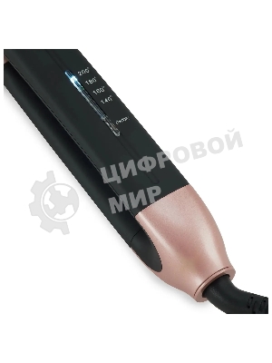 Выпрямитель для волос Hyundai H-HS1272 черный, 30 мм, 200 °C, 4 режима