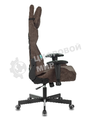 Кресло Бюрократ VIKING KNIGHT LT10 FABRIC коричневый, ткань, 120 кг, механизм качания
