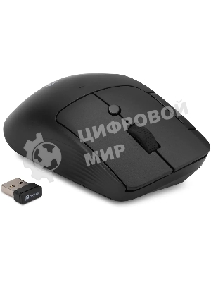 Мышь беспроводная Oklick 501MW черный, 2400 dpi, радиоканал, USB, кнопки - 6