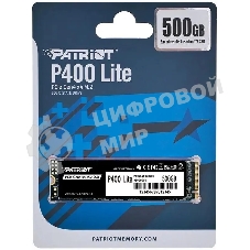 Накопитель SSD Patriot P400 Lite 500Gb (P400LP500GM28H)