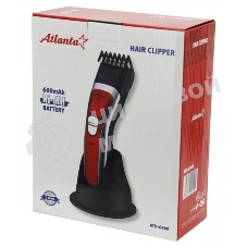 Машинка для стрижки Atlanta ATH-6909 (красный) аккумуляторная