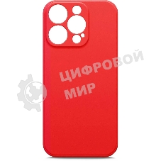 Чехол (клип-кейс) BoraSCO для Apple iPhone 14 Pro Microfiber Case красный (70808)