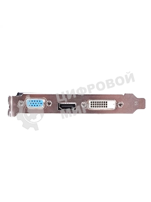 Видеокарта AFOX GT730 2Gb DDR3 PCI-E2.0 2ГБ DDR3, 128 бит, DVI-I, HDMI, VGA (D-Sub), GPU 700 МГц