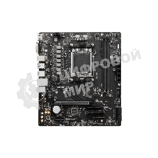 Материнская плата MSI PRO B650M-B, AM5, AMD B650, 2xDDR5, 4xSATA, 1xM.2, 1xPCI-E 4.0 x16, 1xPCI-E 4.0 x1, 1xHDMI, 1xVGA, 1x2.5Gb LAN, 2xUSB 2.0, 4xUSB 3.2 Gen 1, 3x3.5 мм, 7.1, Micro-ATX