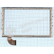 Сенсорное стекло (тачскрин) HOTATOUCH C145254K1 DRFPC391T-V02, черное