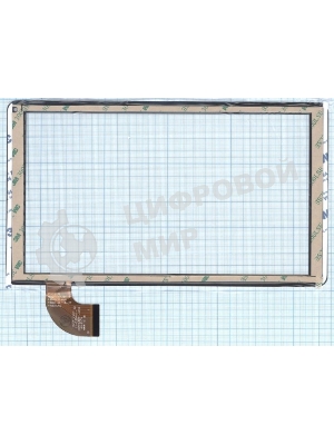 Сенсорное стекло (тачскрин) HOTATOUCH C145254K1 DRFPC391T-V02, черное