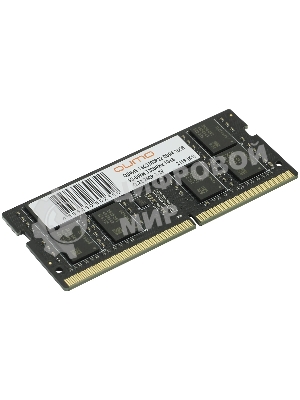 Оперативная память Qumo, DDR4, 16GB (1x16GB), 3200MHz, CL22, SO-DIMM