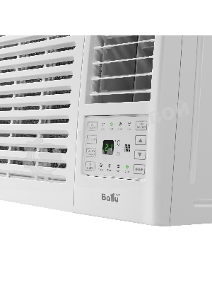 Кондиционер оконный Ballu BWC-09 AC 9000 BTU, 24 м², 49 дБ, охлаждение, осушение, белый