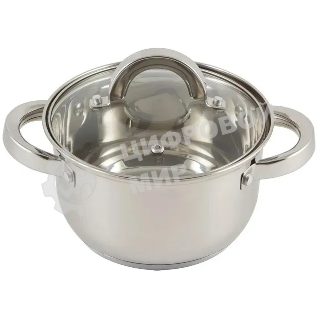 Кастрюля MALLONY Mediano, объем 5,8 л, диа 24 см, (005445)