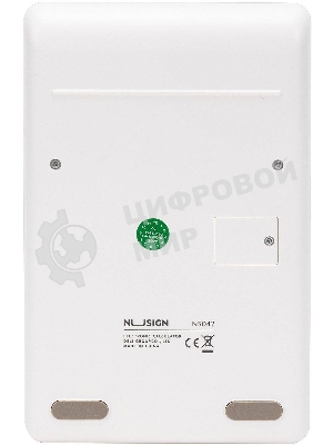 Калькулятор настольный Deli Nusign ENS042WHITE белый 12-разр.