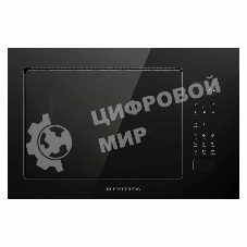 Микроволновая печь встраиваемая Kuppersberg HMF 627 B, High-Tech, 25 л, мощность 900 Вт (мощность гриля 1200 Вт), кварцевый гриль, 5 уровней мощности, 8 автоматических программ, размораживание, сенсорное управление, дисплей, черный