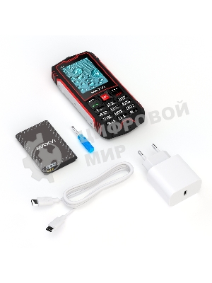 Мобильный телефон Maxvi R10 red