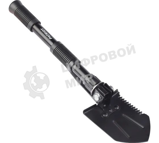 Лопата туристическая Patriot STM 425, многофункциональная, складная, чехол, 425 мм, 540 г.