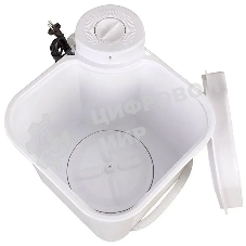 Стиральная машина Ока-50М (930018-5) белая/голубая, загрузка фронтальная 2,5 кг, 0 об/мин., класс: A