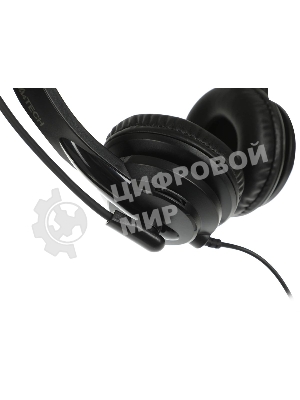 Гарнитура A4Tech HU-10 чёрный, проводная