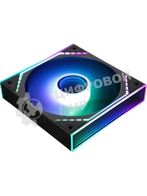 Кулер для корпуса Thermalright TL-M12R-S Reverse (124x120x25mm, 4-pin PWM, ARGB, 34.43CFM, 23.2dBA, 1500RPM, черный)