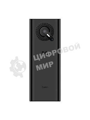 Мобильный телефон BQ 1858 Barrel черный/серебристый