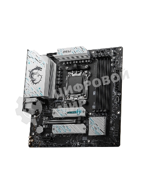 Материнская плата MSI B650M GAMING PLUS WIFI, AM5, AMD B650, 4xDDR5, 4xSATA, 2xM.2, 1xPCI-E 4.0 x16, 2xPCI-E x1, 1xHDMI, 1xDP, 1x 2.5Gb LAN, 4xUSB-A 3.2 Gen 1, 3xUSB-A 3.2 Gen 2, 1xUSB-C 3.2 Gen 2, 3x3.5 мм, 7.1, Micro-ATX