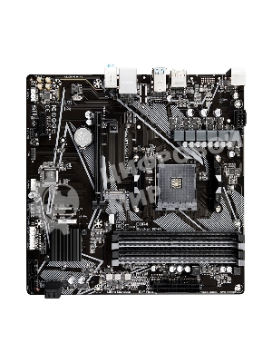 Материнская плата Gigabyte A520M DS3H V2 (V1.1), AM4, AMD A520, 4xDDR4, 4xSATA, 1xM.2, 1xPCIe 3.0 x16, 1xDP, 1xHDMI, 1x 1Gb LAN, 4xUSB 2.0, 4xUSB 3.2 Gen 1, 3x3.5 мм, 7.1, mATX