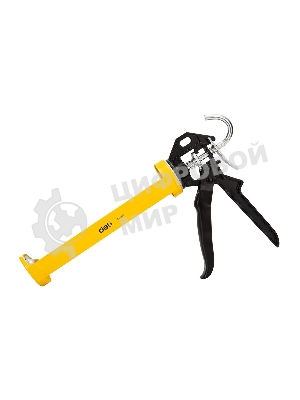 Пистолет для герметика Deli DL2370 Размер: 9 дюймов/230 мм. Сталь А3 + алюминий. Угол поворота 360.