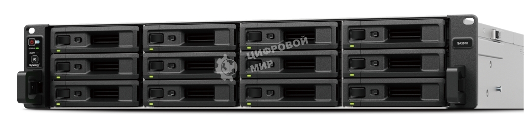 СХД настольное исполнение SYNOLOGY 2U 12BAY NO HDD SA3610