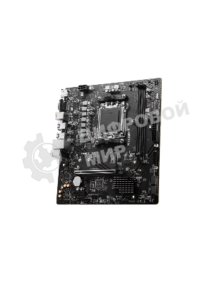 Материнская плата MSI PRO B650M-B, AM5, AMD B650, 2xDDR5, 4xSATA, 1xM.2, 1xPCI-E 4.0 x16, 1xPCI-E 4.0 x1, 1xHDMI, 1xVGA, 1x2.5Gb LAN, 2xUSB 2.0, 4xUSB 3.2 Gen 1, 3x3.5 мм, 7.1, Micro-ATX