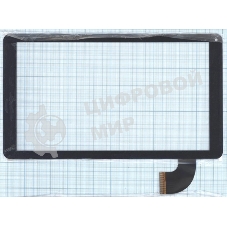 Сенсорное стекло (тачскрин) HOTATOUCH C145254K1 DRFPC391T-V02, черное