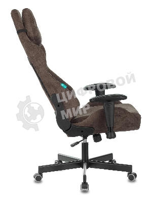 Кресло Бюрократ VIKING KNIGHT LT10 FABRIC коричневый, ткань, 120 кг, механизм качания