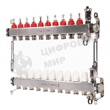 Коллектор Royal Thermo нерж. в сборе с расходомерами 1