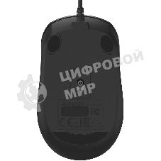 Мышь проводная A4Tech Fstyler FM26 серый/черный, 1600 dpi, USB, кнопки - 4