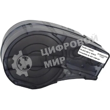 Картридж ленточный Cactus CS-M21-1000427 черный шрифт, белый фон (25.4 мм, 4.27 м) для Brady BMP21-PLUS, BMP21, BMP21-LAB