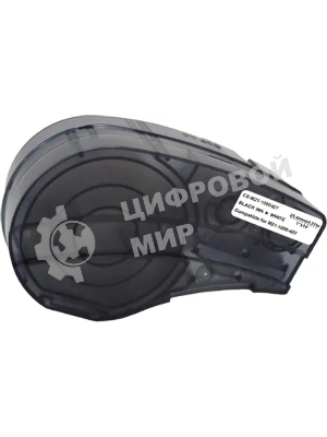 Картридж ленточный Cactus CS-M21-1000427 черный шрифт, белый фон (25.4 мм, 4.27 м) для Brady BMP21-PLUS, BMP21, BMP21-LAB