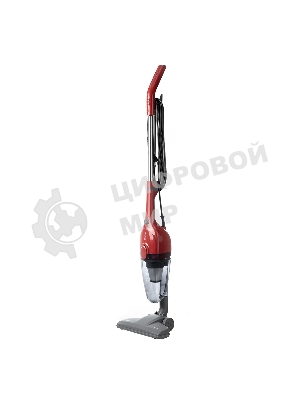 Пылесос вертикальный Centek CT-2565 красный, питание от сети, 200 Вт, уборка сухая, пылесборник 1.2 л