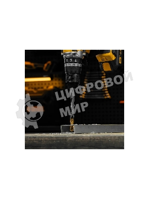 Сверло спиральное по металлу Denzel 12 x 151мм, Р6М5, Golden Tip, многогранная заточка