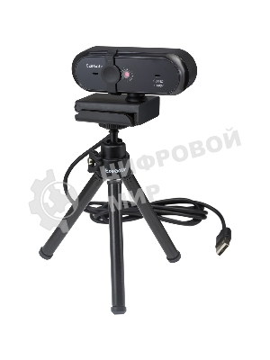 Веб-камера ExeGate Stream C925 Wide 1920x1080, 30 кадр/с, USB Type-A, микрофон (шумоподавление), шторка приватности, универсальное крепление, штатив в комплекте