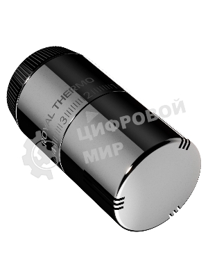 Термоголовка жидкостная Royal Thermo Design М30х1,5 (хром)