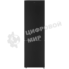 Холодильник Candy CFN6200B черный двухкамерный 243/91л морозилка снизу, No Frost