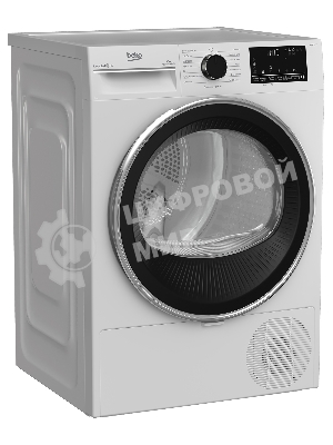 Сушильная машина Beko B3T47238 белый, 7 кг, сушка - тепловой насос, программ - 15, 59.7 x 84.6 x 54.3 см