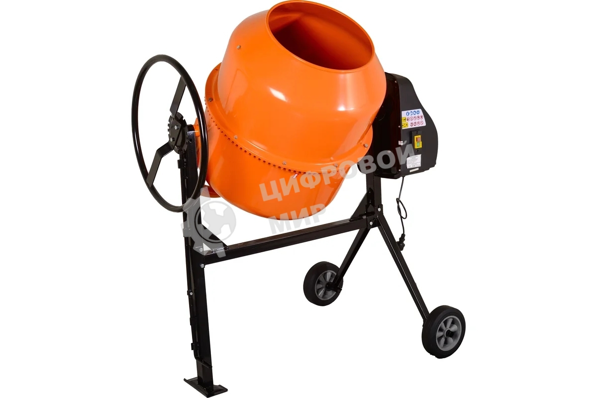 Бетономешалка Вихрь БМ-205 (74/1/5) 900 Вт, 205 л, чугунный венец, 32 об/мин