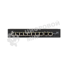 Коммутатор SKAT PoE-8E-2G v.2 PoE Plus 120Вт порты: 8-Ethernet 2-Uplink