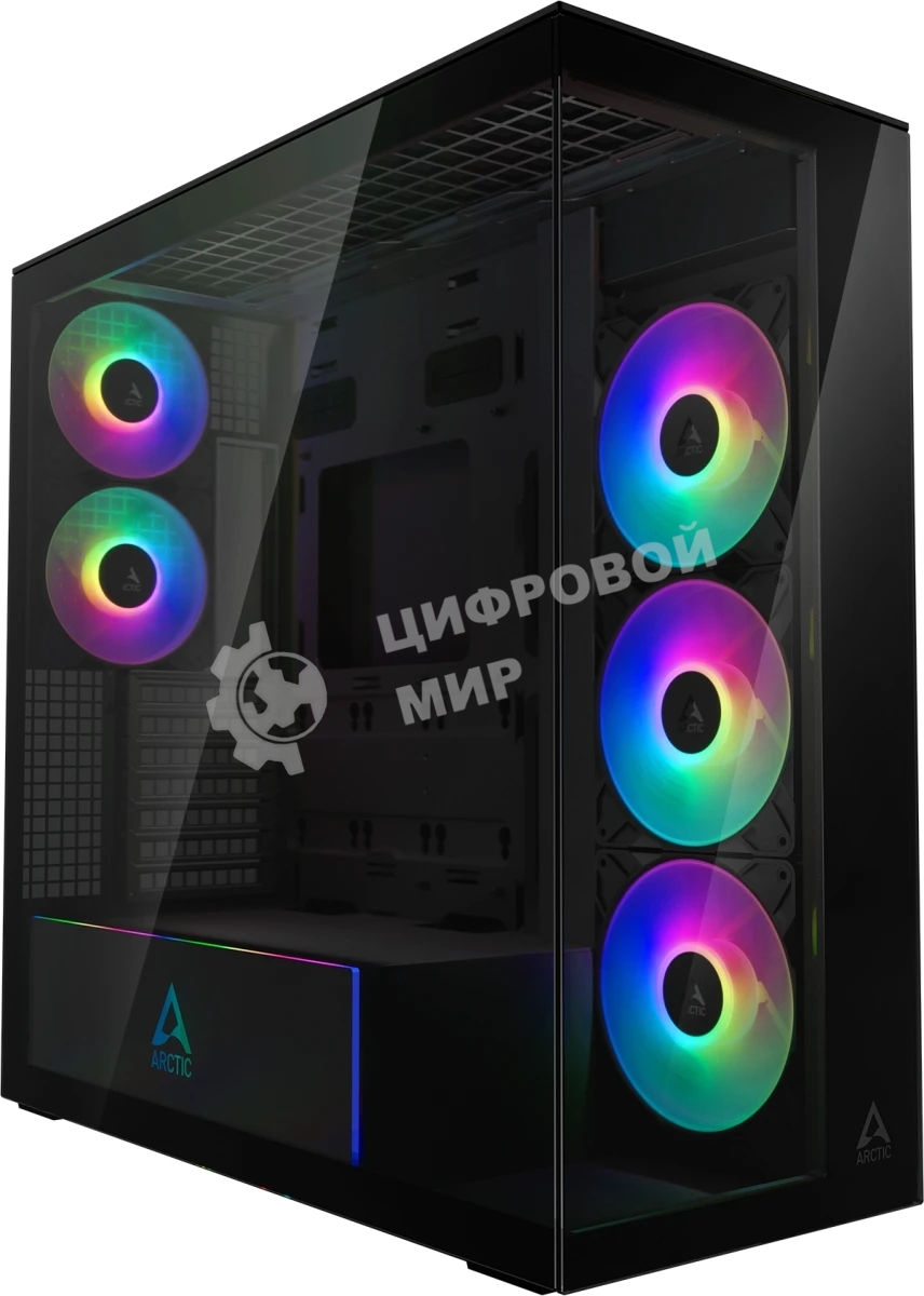 Компьютерный корпус Arctic Cooling ARCTIC Xtender (Mirror Black) арт. ACPCC00018A