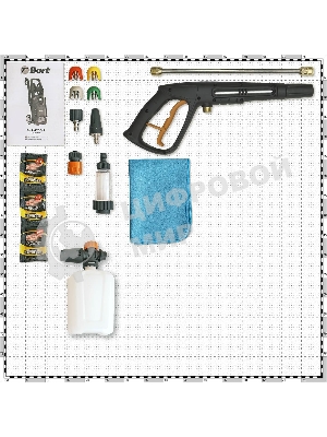 Мойка высокого давления Bort BHR-2700-R