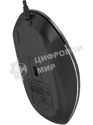 Мышь проводная A4Tech Fstyler FM26 серый/черный, 1600 dpi, USB, кнопки - 4