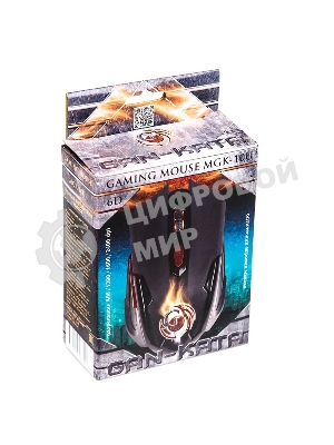 Мышь проводная Dialog Gan-Kata MGK-10U черный, 2400 dpi, USB, кнопки - 6