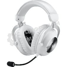 Гарнитура Logitech G Pro X 2 Lightspeed белый, беспроводная + проводная, Bluetooth/USB/3.5 мм, до 50 ч